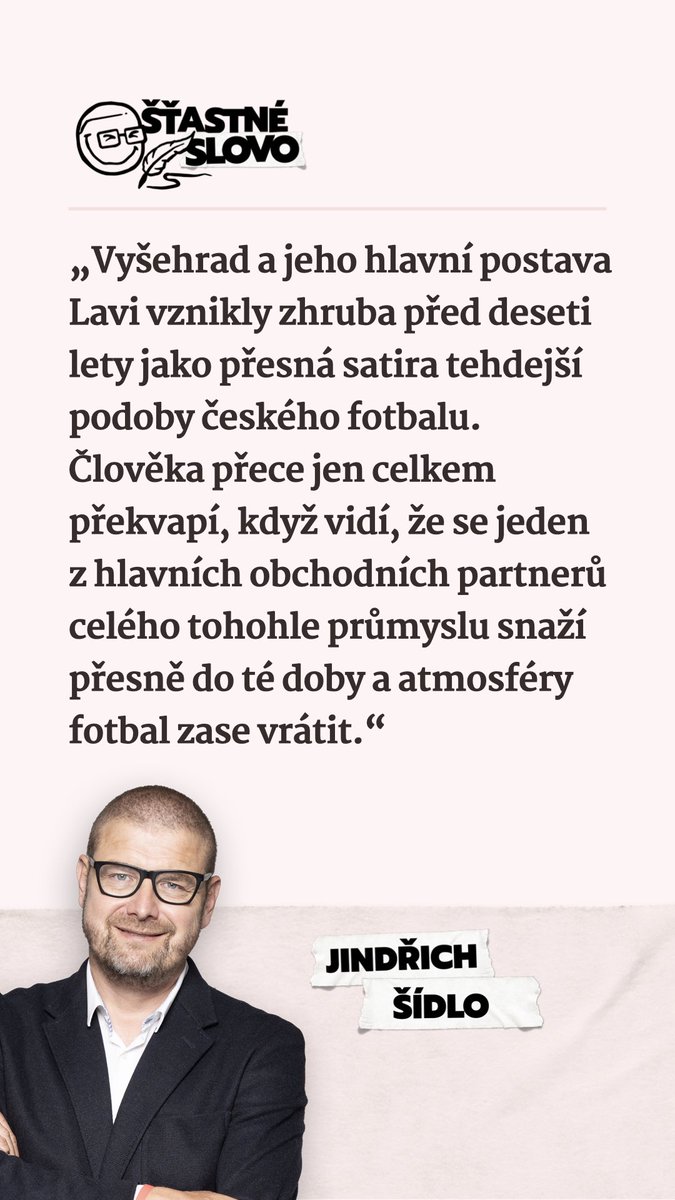 🪶<a href="/JindrichSidlo2/">Jindřich Šídlo - NEW</a>: Já vím, že jsem se teď prostě jen chytil a že na někoho, jako jsem já, přesně tvůrci reklamy čekali: woke suchar beze smyslu pro humor, co si bude pohoršeně stěžovat, že se nechce na nic takového dívat s osmiletou dcerou.

seznamzpravy.cz/clanek/porady-…