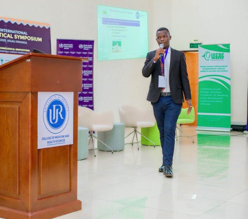 octave_mugisha's tweet photo. I was honored to present an Abstract titled as "the role of integrated health care system Towards eliminating Non-communicable Diseases at 14th International Pharmaceutical Symposium held in Kigali from 9th to 11th May 2025 organised by @RPSARwanda 
#ActsonNCDs
#RPSATurns26 https://t.co/n3bv4Hs3kQ