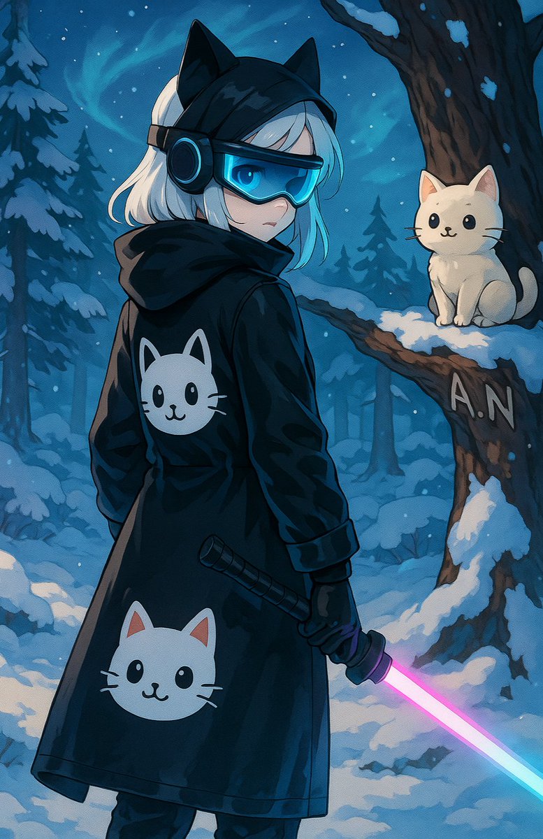 boredCSC's tweet photo. https://t.co/0kkLDeJXep
#NekoNova #CyberCat #SpaceCompanion #AnimeNFT #NFTArt #FuturisticCat #DigitalPet #ArtemisTeam #CuteAndDeadly #GalaxyExplorer #nft #nftart https://t.co/uu7hgiPd62