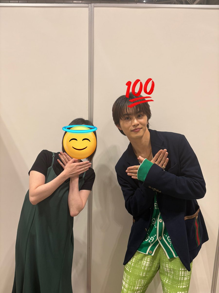 超特急ツーショットタクヤくん🌱
まとまりのない私の話を
うんうん☺️って聞いてくれて
ブース出る時も最後まで顔を見て
名前も呼んでくれて
3次諦めなくてほんとによかった
😭😭😭😭😭😭😭😭😭😭😭