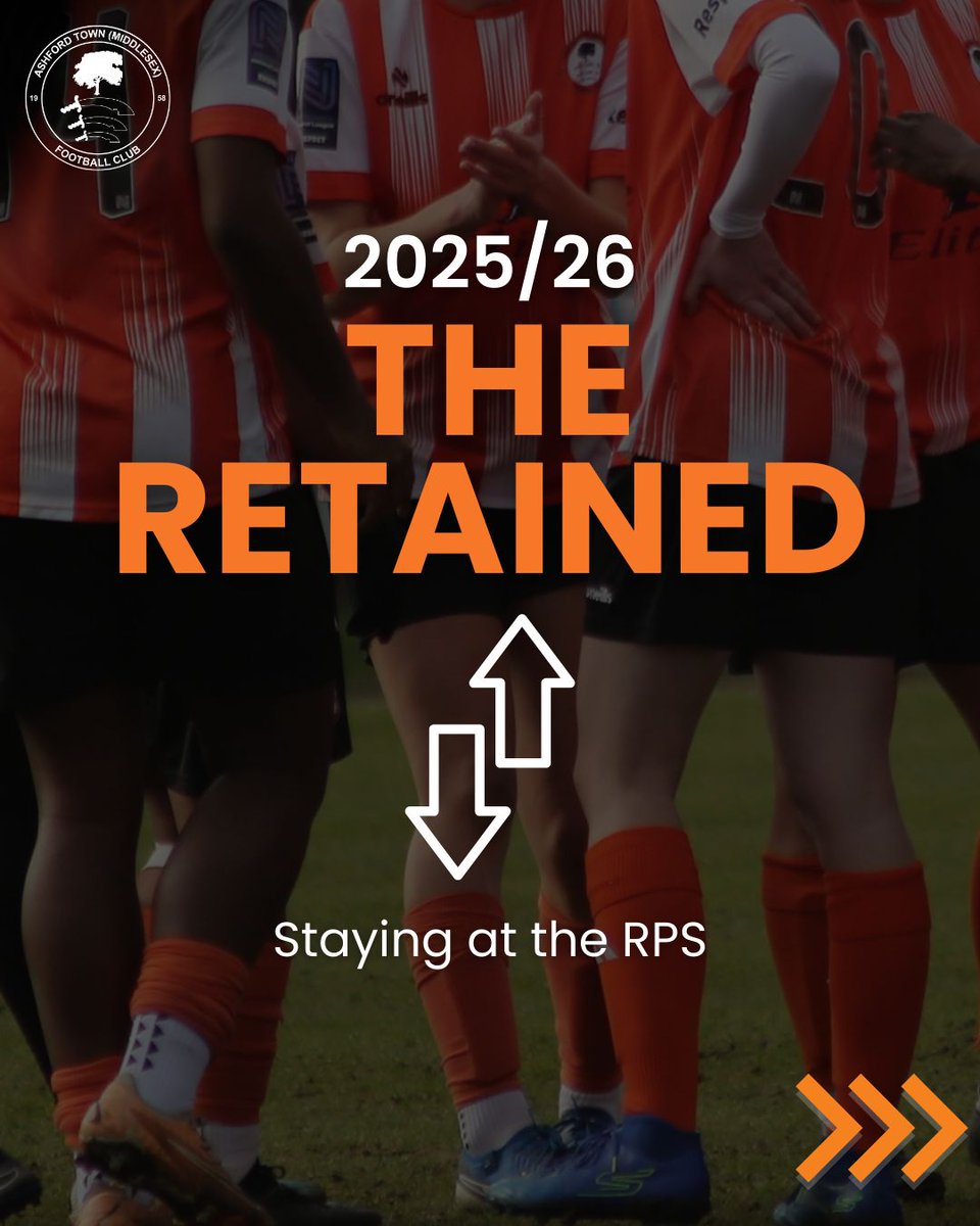 AshfordTownWFC's tweet image. 🔒 The Retained | 2025/26
Tangerines, it’s that time... 🍊
The first wave of player news is coming in hot this weekend — and we’re kicking things off with those who are staying on for the new season.

Loyal. Ready. Retained.
Let’s go again 💪
