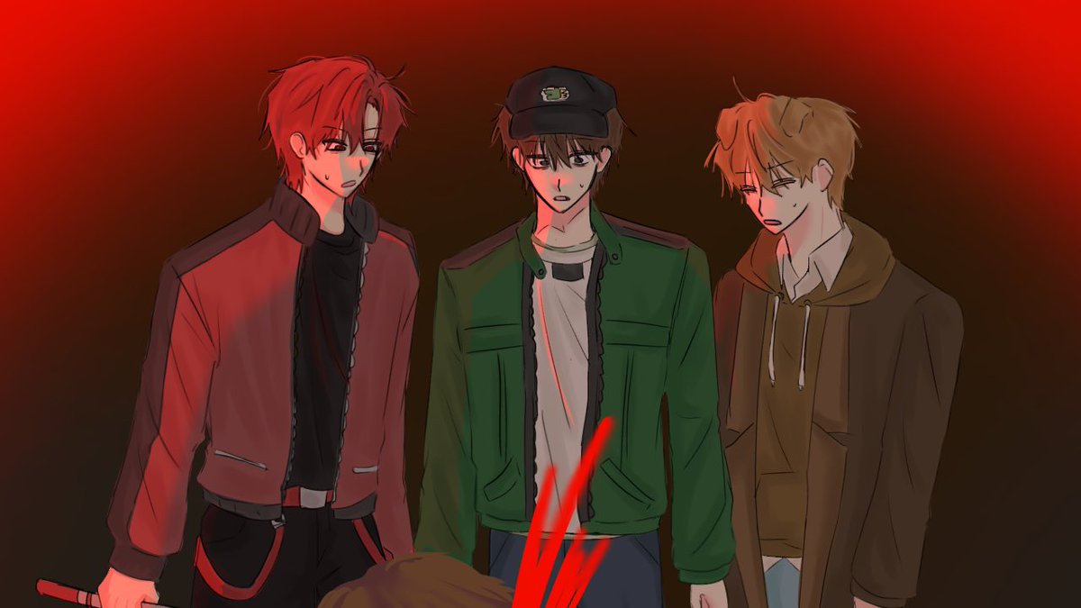 #스포주의
미수반2 보면서 그림