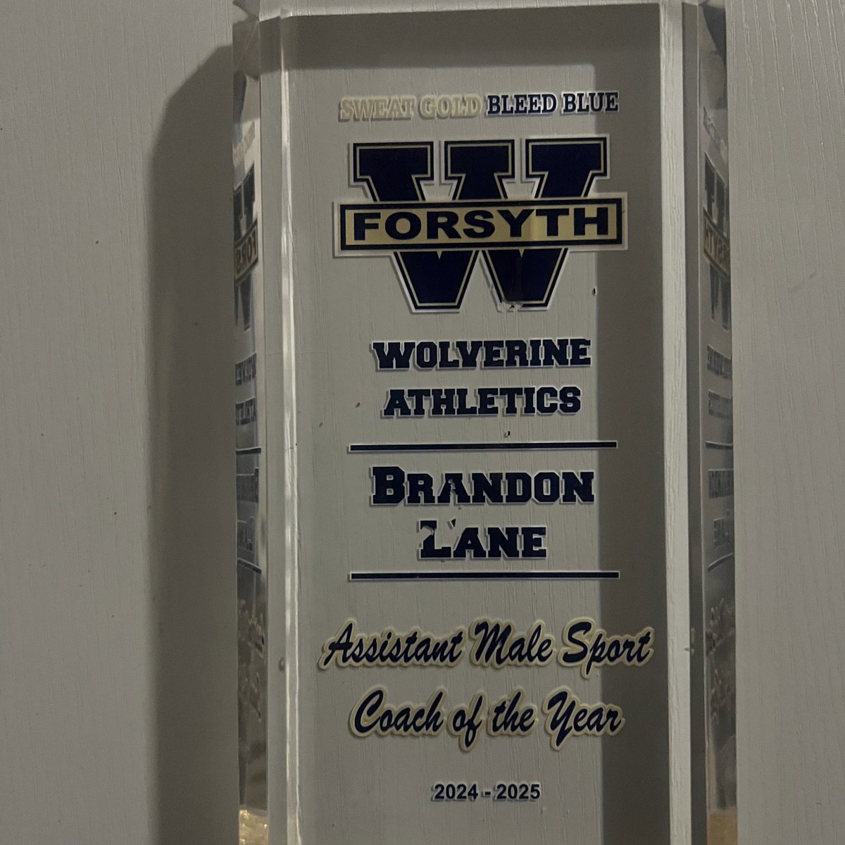 Brandon Lane (@coachlane10_) on Twitter photo So honored and grateful to be awarded the Asst. Coach of the Year from <a href="/WFHSAthDept/">West Forsyth High School Athletics</a> . Means the world to have the respect of my peers and coworkers as well as the backing from the student-athletes and parents. West is truly a special place to be! So honored and grateful to be awarded the Asst. Coach of the Year from <a href="/WFHSAthDept/">West Forsyth High School Athletics</a> . Means the world to have the respect of my peers and coworkers as well as the backing from the student-athletes and parents. West is truly a special place to be!