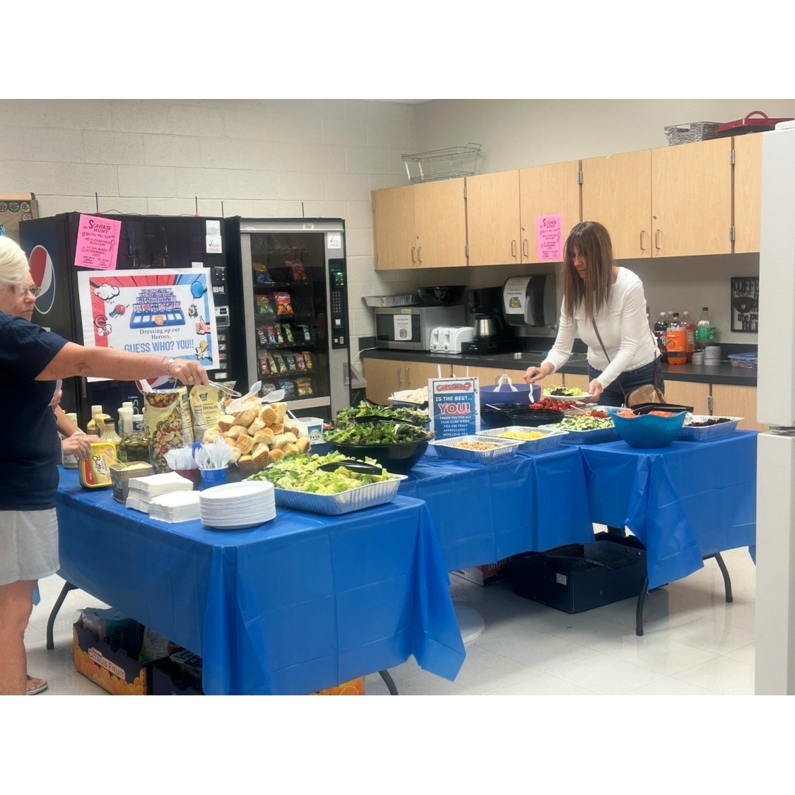 Kaitlyn Byrne-Mauro (@maurokaitlyn) on Twitter photo Thank you to our #1 PTO for all your support in making this a special week for our staff and teachers! Wednesday’s breakfast and Friday’s salad bar hit the spot! Plus all the donations through the week were appreciated.
Thank you!♟️🎯🎲<a href="/DVESPrincipal/">Carolyn Seal</a>
<a href="/DiamondViewEle/">DVES</a> <a href="/pbcsd/">The School District of Palm Beach County</a> Thank you to our #1 PTO for all your support in making this a special week for our staff and teachers! Wednesday’s breakfast and Friday’s salad bar hit the spot! Plus all the donations through the week were appreciated.
Thank you!♟️🎯🎲<a href="/DVESPrincipal/">Carolyn Seal</a>
<a href="/DiamondViewEle/">DVES</a> <a href="/pbcsd/">The School District of Palm Beach County</a>