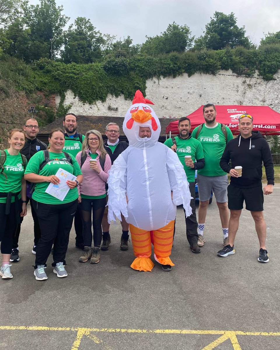 The weather has perked up today ! Cheering on BNI Pioneer Maidstone doing a 50k trek to raise money for Kenward Trust schools work - Think Differently Programme .

Donate here: 

ksar.enthuse.com/pf/kenward-pio…

#kenwardtrust #kentcharity #KentCharityTrek