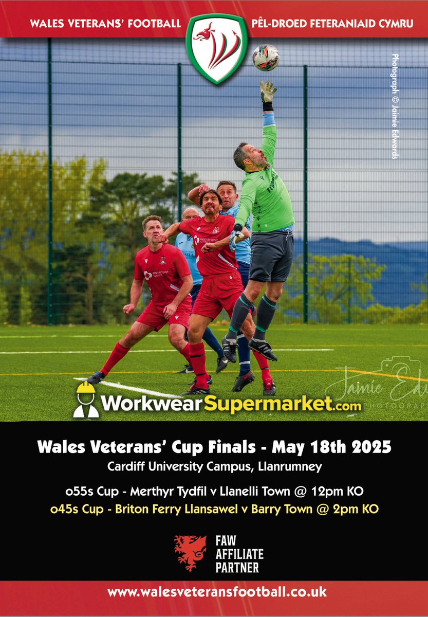 Steve Davies (@stevedavies006) on Twitter photo Looking forward to the <a href="/WalesVets/">Wales Vets Football</a> Over 45’s Cup Final tomorrow 🏆⚽️🏴 with <a href="/bflafcvets/">bflafcvets</a> locking horns with <a href="/town_40/">Barry Town Over 40’s & Over 45’s</a> at the <a href="/cardiffuni/">Cardiff University</a> Campus, Llanrumney - 2pm KO 🏴
#BritonFerryLlansawel #BritonFerryVets #britonferry #TeamSpirit #FootballFamily #RedsUnite #IAmRed #business Looking forward to the <a href="/WalesVets/">Wales Vets Football</a> Over 45’s Cup Final tomorrow 🏆⚽️🏴 with <a href="/bflafcvets/">bflafcvets</a> locking horns with <a href="/town_40/">Barry Town Over 40’s & Over 45’s</a> at the <a href="/cardiffuni/">Cardiff University</a> Campus, Llanrumney - 2pm KO 🏴
#BritonFerryLlansawel #BritonFerryVets #britonferry #TeamSpirit #FootballFamily #RedsUnite #IAmRed #business
