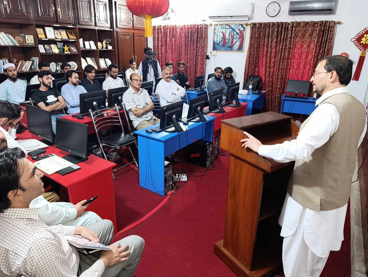 CHINA WINDOW (@chinawindow2) on Twitter photo China Window is not just a cultural and information center, but various skills, including the Chinese language, are also taught here.certificates were distributed among the participants by Babar Saleem, the provincial coordinator PMYP.
<a href="/zhang_heqing/">Zhang Heqing</a>
<a href="/CathayPak/">Chinese Emb Pakistan</a> <a href="/CPEC_Official/">CPEC Official</a> China Window is not just a cultural and information center, but various skills, including the Chinese language, are also taught here.certificates were distributed among the participants by Babar Saleem, the provincial coordinator PMYP.
<a href="/zhang_heqing/">Zhang Heqing</a>
<a href="/CathayPak/">Chinese Emb Pakistan</a> <a href="/CPEC_Official/">CPEC Official</a>