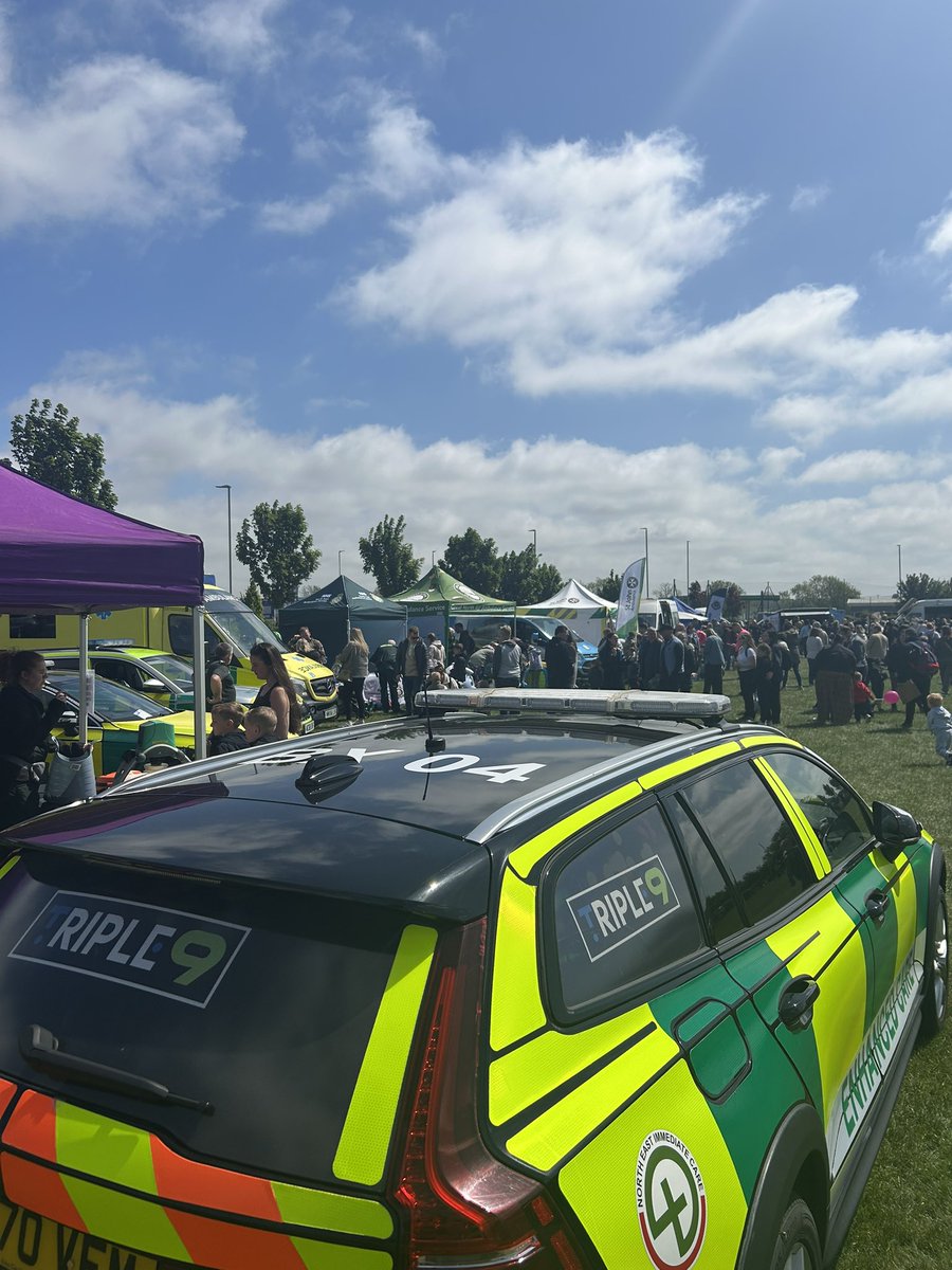 NEImmediateCare's tweet image. Everyone enjoying the sunshine at Ingleby Barwick SirenFest - thank you @CPADIngleby for inviting us!

Thank you @t_riple9 - none of what we do would be possible without your support!!