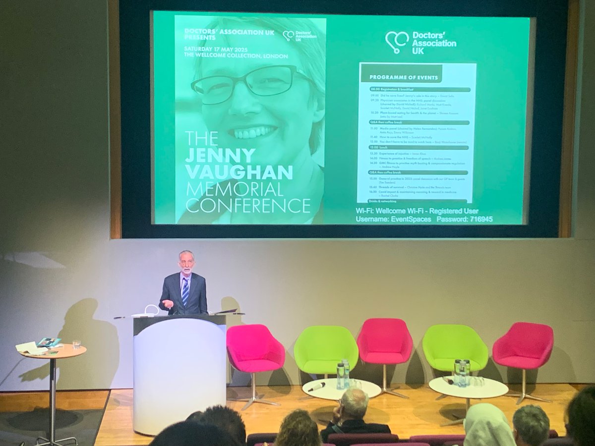 After lunch we move to thoughts from the legal profession. Imran Khan providing a compassionate &amp; reflective account from his experience, but also from shadowing a trauma surgeon in A&amp;E

#DAUKconf25