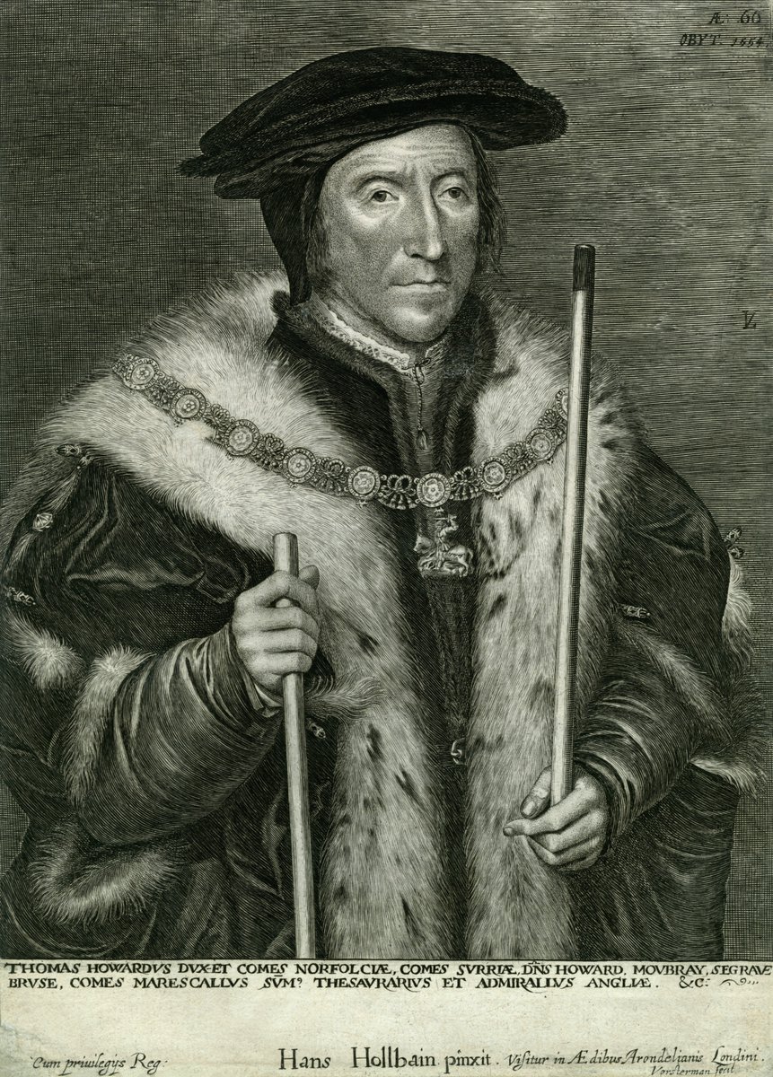 TerenceKerr5's tweet photo. #DukeOfNorfolk #Tudor #16thCentury

Thomas Howard, 3rd Duke of Norfolk (1473-1554), Tudor politician and uncle of two of King Henry VIII's wives, Anne Boleyn and Catherine Howard. Antique engraving after c. 1540 portrait by Hans Holbein the Younger (c. 1498-1543). https://t.co/10BIv2Gggd