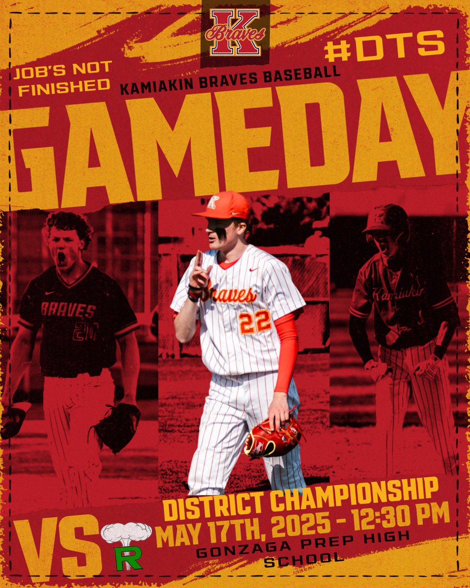 Braves host Richland AT G-PREP for the District Championship at 12:30.