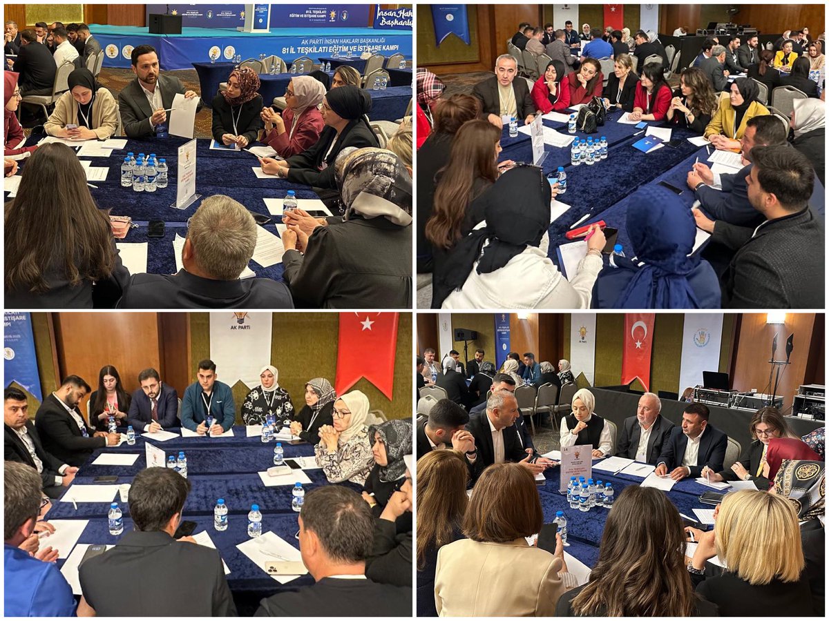 81 İl Ana Kademe, Kadın ve Gençlik teşkilatlarımızın beklentilerine yönelik istişarelerin yapıldığı Atölye çalışmalarımızı gerçekleştirdik.