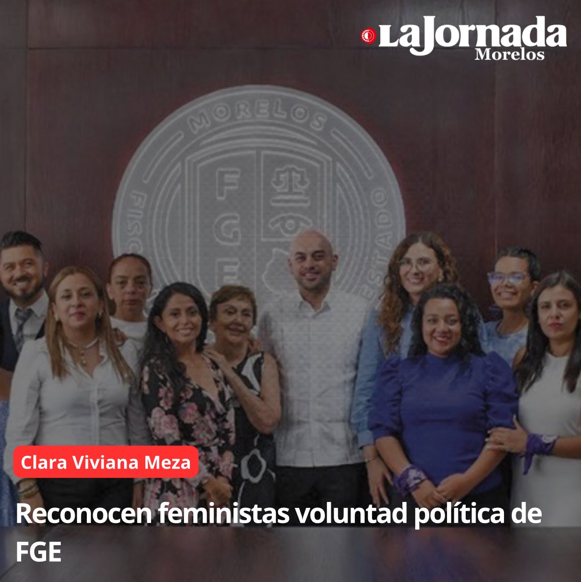 La colectiva Divulvadoras reconoció la voluntad política que está demostrando la Fiscalía General del Estado (FGE) Morelos, luego de que este jueves diversos grupos feministas fueron convocados a una reunión con el titular, Edgar Maldonado Ceballos, así como con el fiscal