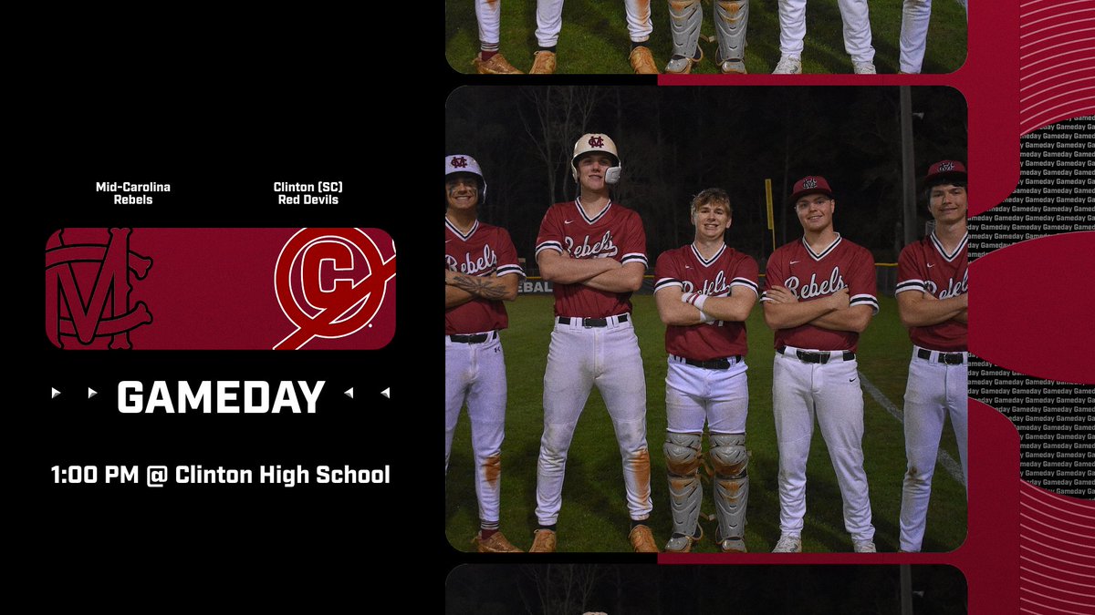 Elimination game at Clinton High School.  1 pm first pitch.

#BetterEveryDay