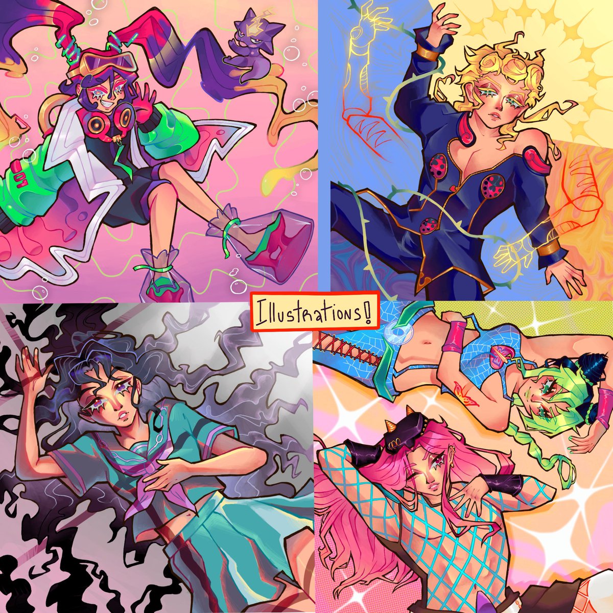 bktdarling's tweet image. ☀️ opening commissions ! ☀️
- 15-20 € for illustrations
- 10 € for character busts
- 3 € for chibis
dm me for more information !
thanks to anyone who shares or takes interest in my art &lt;3