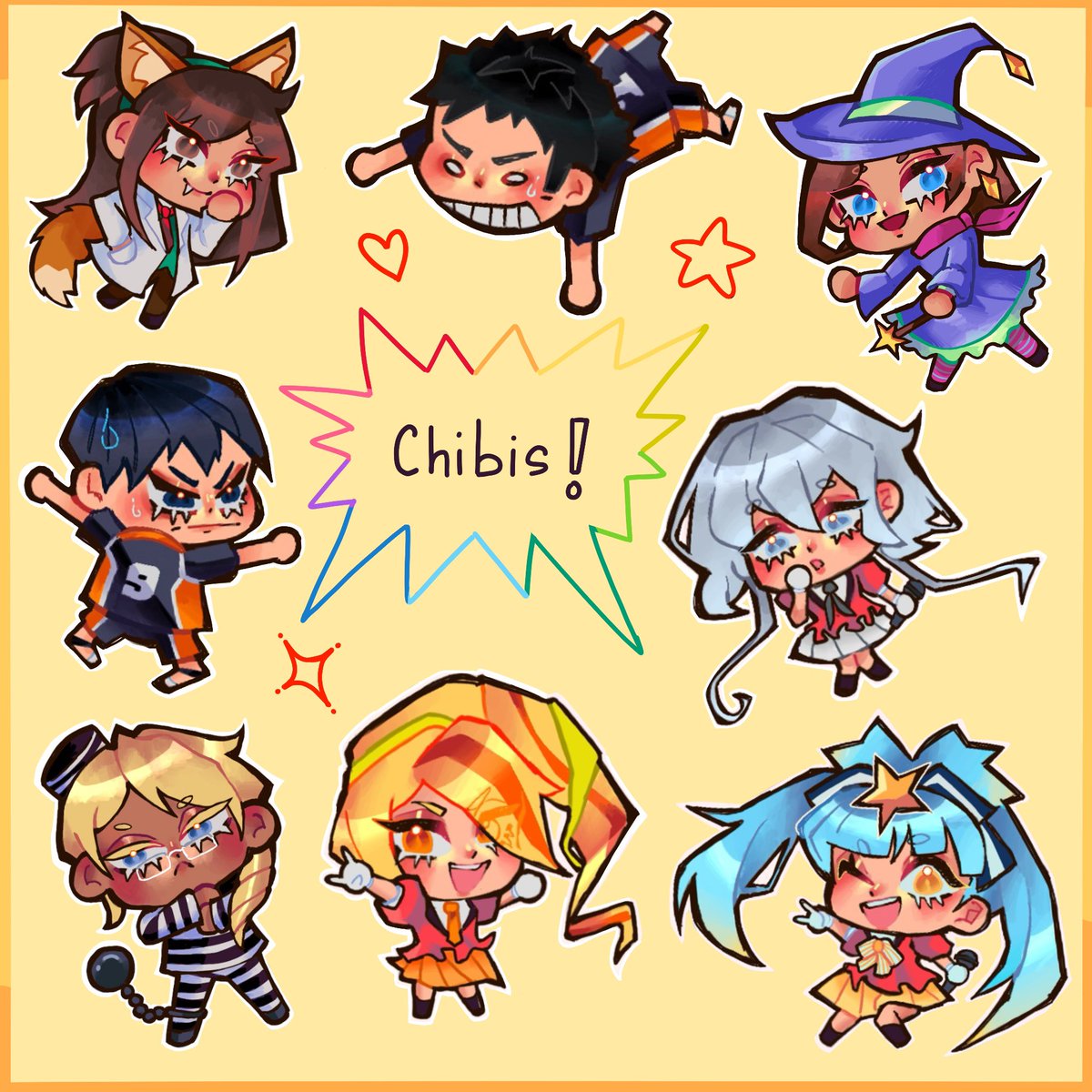 bktdarling's tweet image. ☀️ opening commissions ! ☀️
- 15-20 € for illustrations
- 10 € for character busts
- 3 € for chibis
dm me for more information !
thanks to anyone who shares or takes interest in my art &lt;3