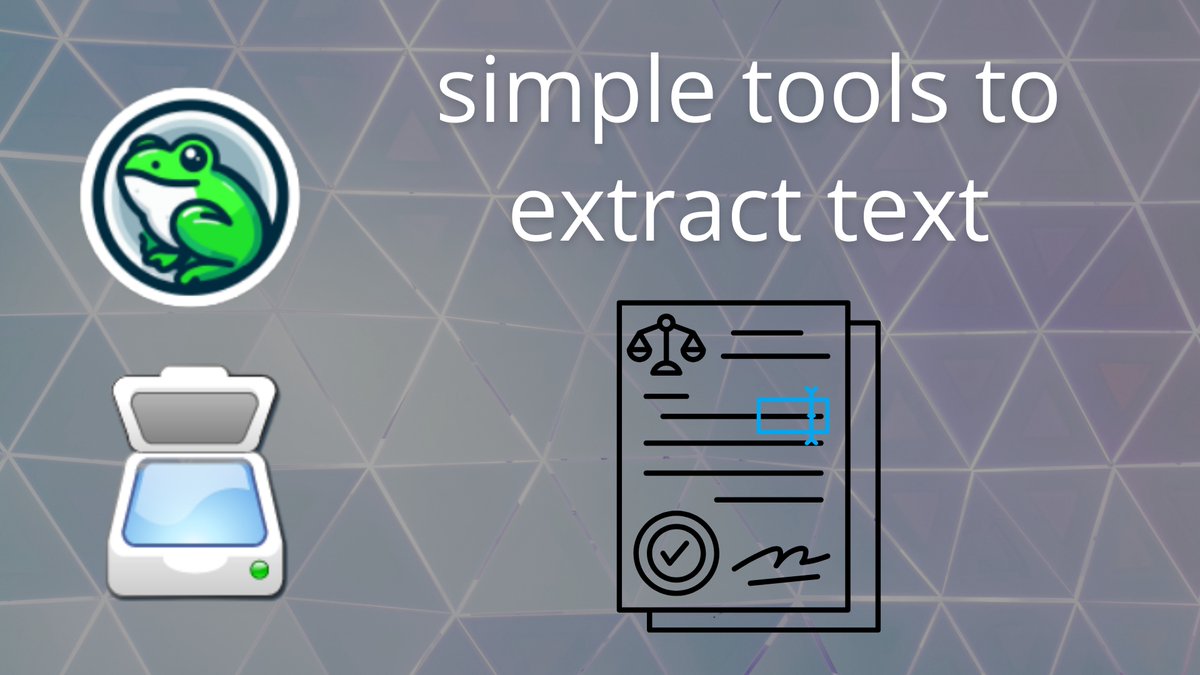 linuxort's tweet image. Are you looking for tools to copy text from images and documents or directly from the screen? Today I am introducing the programs NAPS2 and Frog.

youtu.be/LzcoGR6I1yA

#linuxort  #text #tips #productivity #linux #NAPS2 #Frog