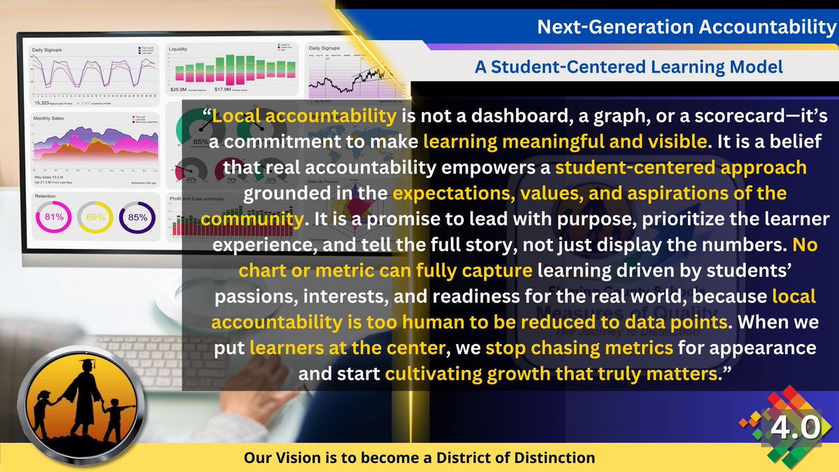 Local Accountability: Misunderstanding the Dashboard, Overlooking the Purpose

linkedin.com/posts/brian-k-…

#FCSOurStory #FCSLocalAccountability #FCSVibrantLearning #LocalAccountability #KDEL3 #VibrantLearning