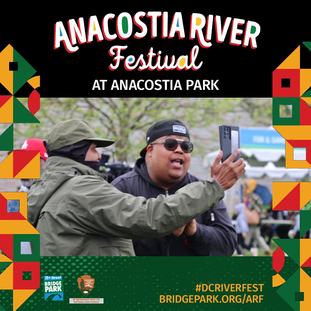 Headed to the Anacostia River Festival today? We wanna see your festival vibes! 
📸 Snap your pics and tag us with #DCRiverFest to be featured! ✨

bridgepark.org/arf
#DCBridgePark #DCRiverFest