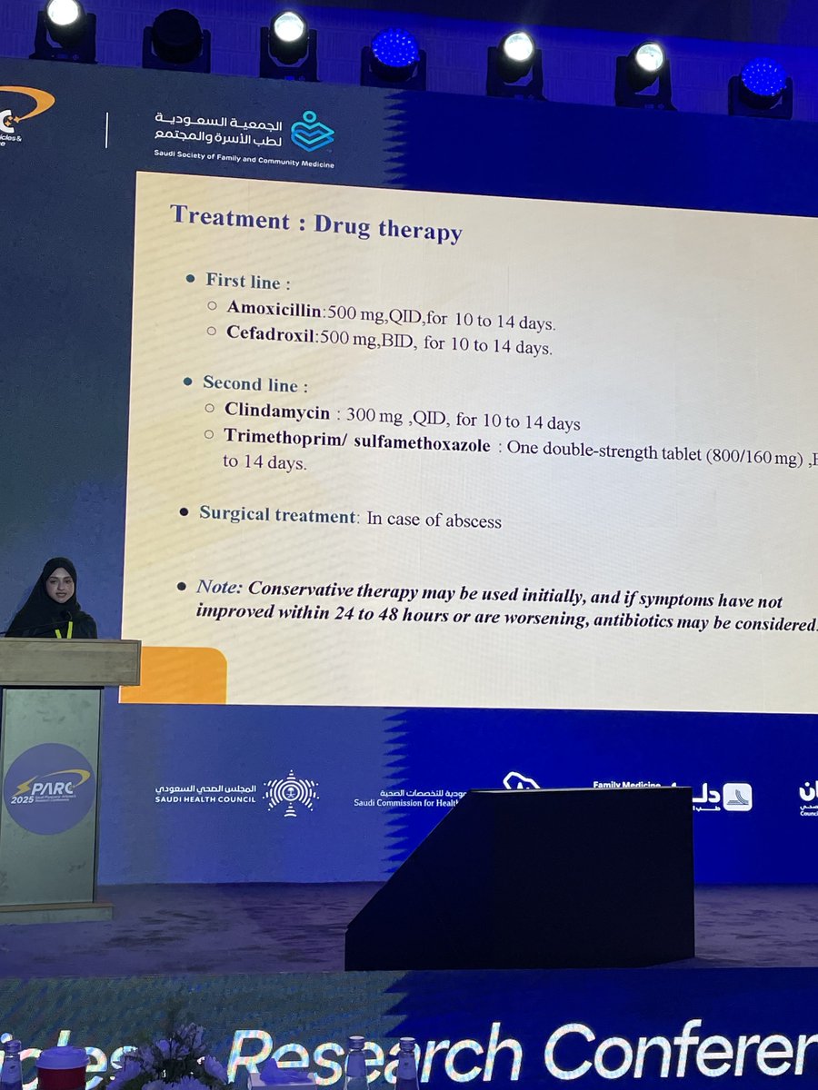 Thank you, Dr. Raghad Bukhamsin, for the excellent presentation on Mastitis: Rapid Evidence Review. A concise, evidence-based update that brought clarity to a common yet often mismanaged condition. 🩺🤱 #FamilyMedicine #SPARC2025 #SPARC