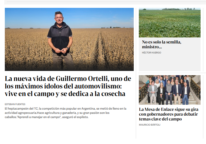 Bartolim's tweet photo. 🏎️En nuestro #suplementazo:
🏁Tapa: La nueva vida de Guillermo Ortelli como productor
👉No es sólo la semilla, ministro, opinión de @hhdospierre
⭐️Mi aporte: La Mesa de de Enlace sigue de gira con los gobernadores x temas clave
Y mucho más en: https://t.co/jzDNCyj2My https://t.co/3zliA9uzN5
