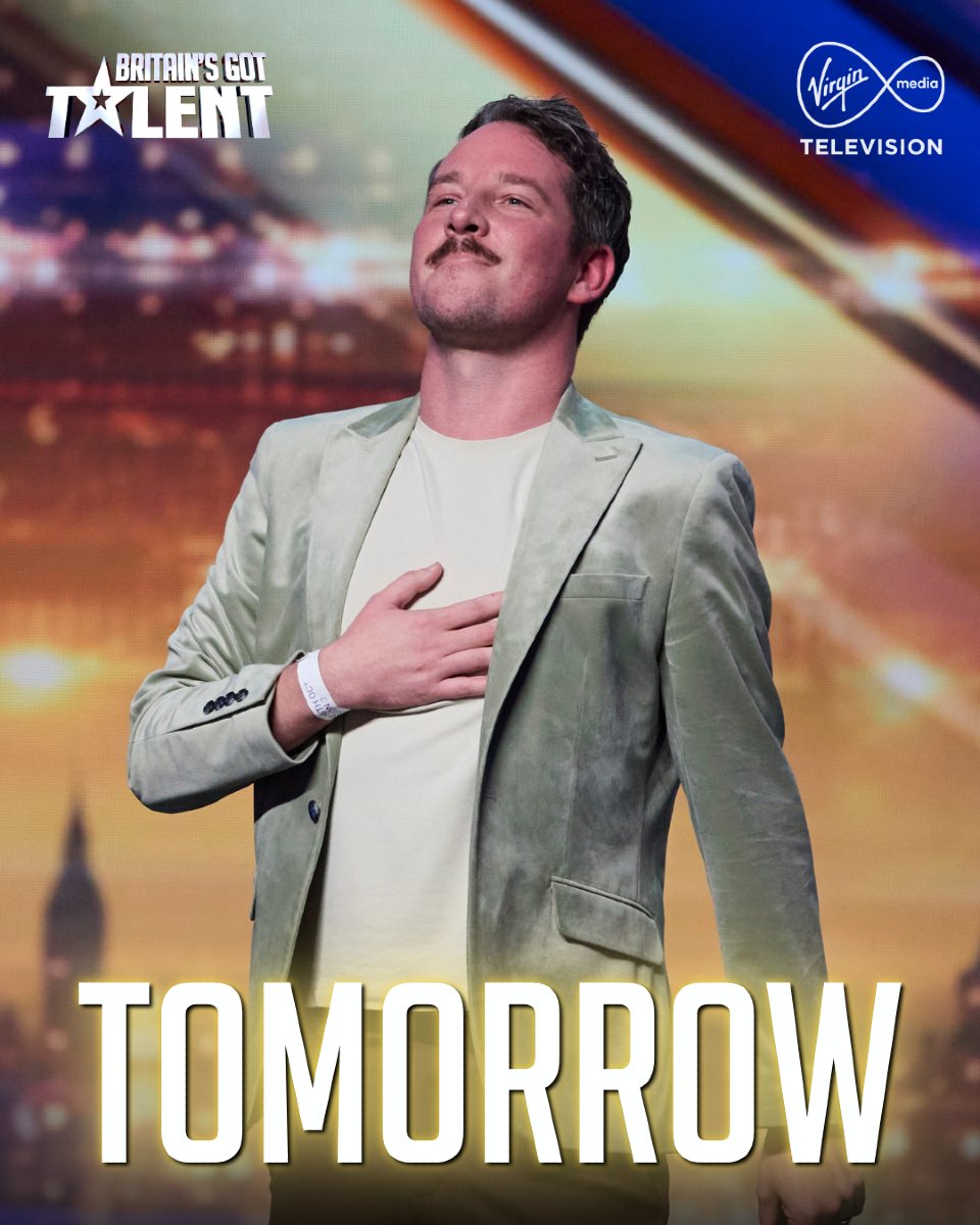 BGT back on SUNDAY for Semi-Final 4! 🌟

So don't forget to set your reminders to make sure you don't miss it! 🗓️

Britain's Got Talent | Tomorrow at 7pm on Virgin Media Play &amp; Virgin Media One 💻

#BGT