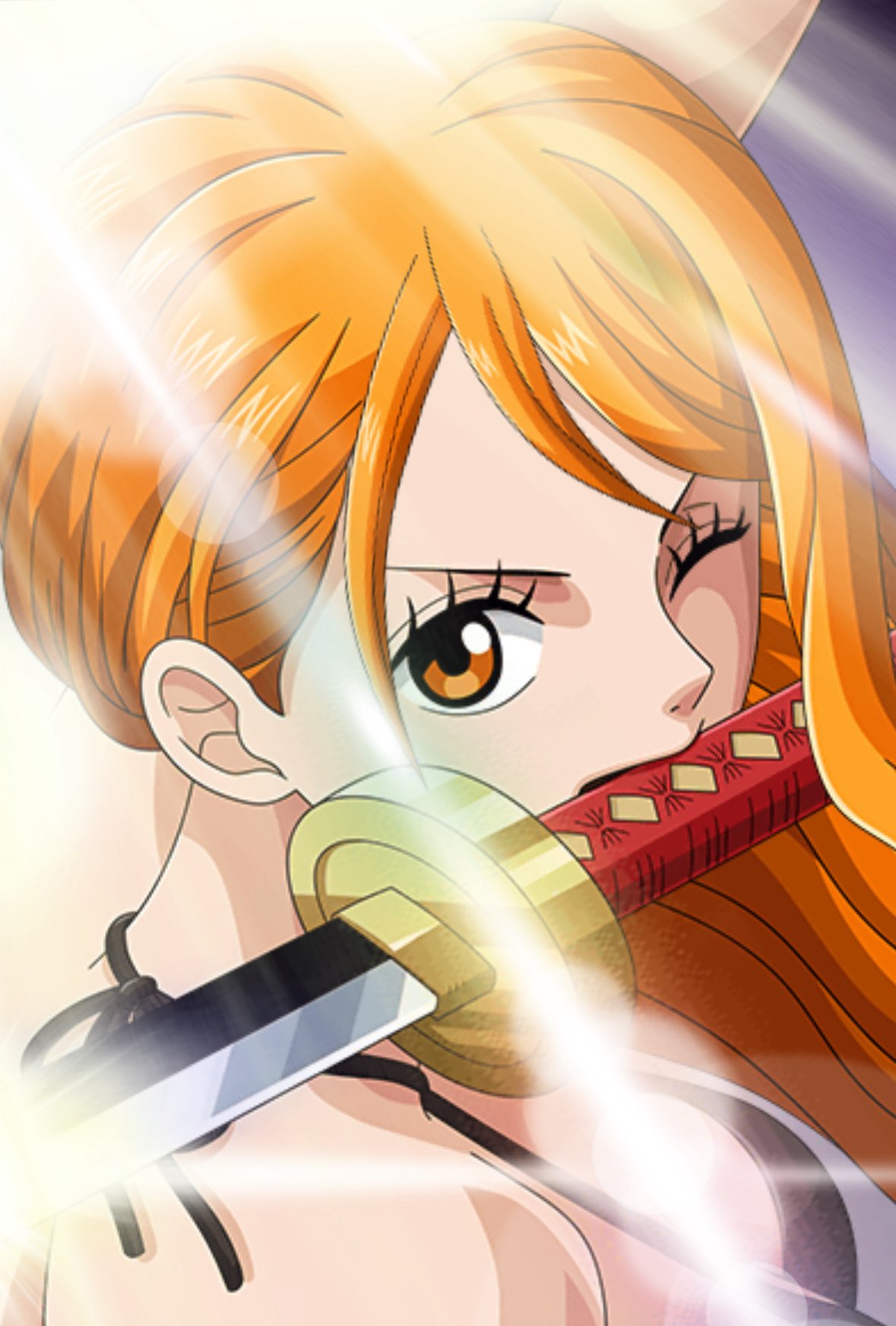 ONE PIECE magazine 当選品 クリアファイル 三刀流ナミ ナミが〝三刀