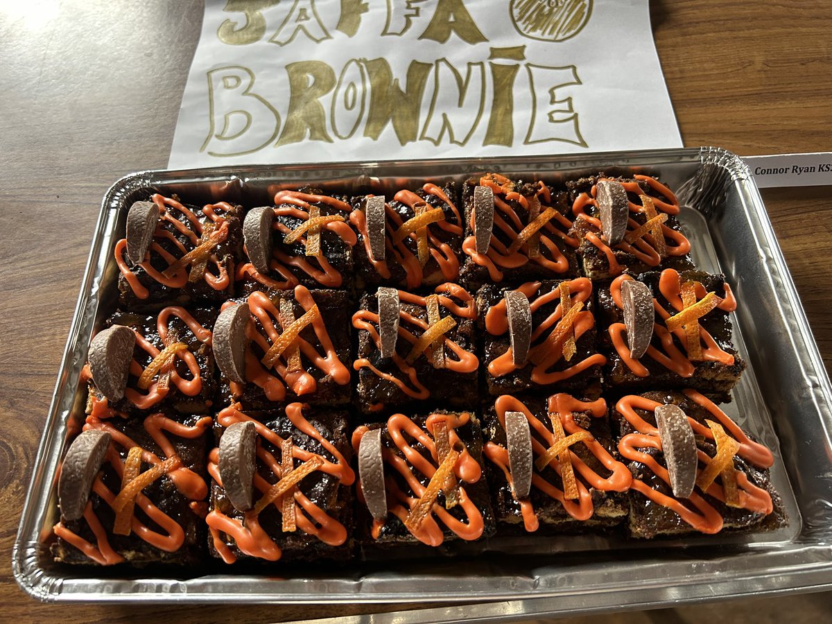 A huge congratulations to Conor  in Year 7 <a href="/AlcesterAcademy/">Alcester Academy</a> for winning the overall school's Bake Off competition <a href="/Alcester_Food/">AlcesterFoodFestival</a> with his amazing Jaffa Orange traybake