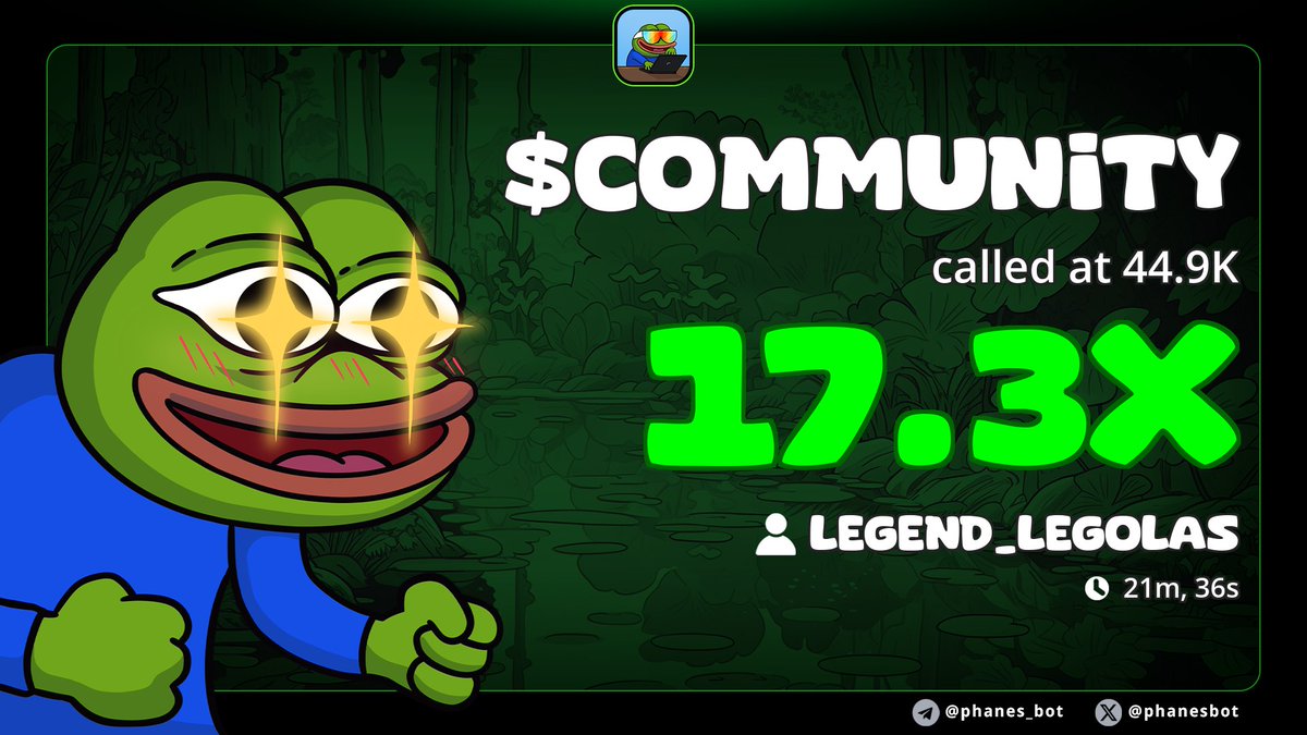 I'm on a serious hot streak.

#Community was pinged early in most of my groups.

7s6TBuZmLfvyqPh8MTJqQSeyxgF6P62QFNn237Lmpump

t.me/+r5hpiTUCKo1lM…