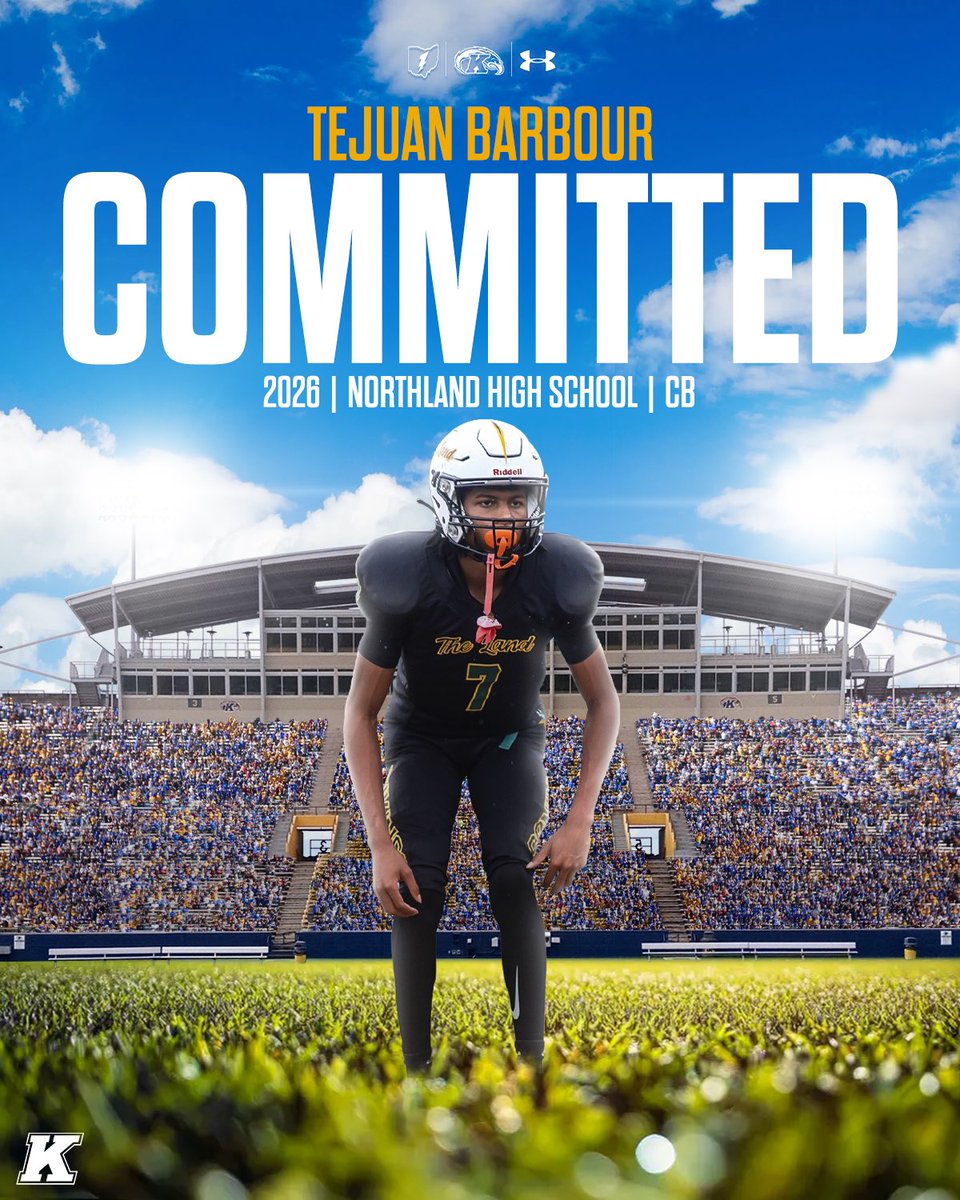 TeJuan Barbour (@tejuanbarbour) on Twitter photo Blessed to announce my commitment to Kent State University!! <a href="/coachSayers50/">Ryan Sayers</a> <a href="/CoachCherokee/">Cherokee Valeria</a> #HAB1TS #SHARKs Blessed to announce my commitment to Kent State University!! <a href="/coachSayers50/">Ryan Sayers</a> <a href="/CoachCherokee/">Cherokee Valeria</a> #HAB1TS #SHARKs