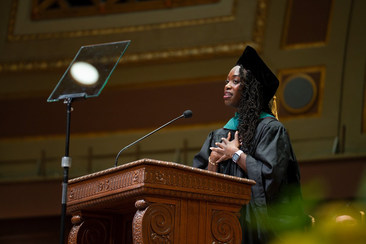University of Michigan Medical School (@umichmedschool) on Twitter photo "Every single one of you, regardless of how you choose to lead, has the capacity to do such good for the world. It is one of the many gifts that this career bestows upon us." — Shirlene Obuobi, MD, (<a href="/shirleneobuobi/">Shirlene Obuobi MD</a>) '25 commencement speaker. #MGoGrad #GoBlueMed "Every single one of you, regardless of how you choose to lead, has the capacity to do such good for the world. It is one of the many gifts that this career bestows upon us." — Shirlene Obuobi, MD, (<a href="/shirleneobuobi/">Shirlene Obuobi MD</a>) '25 commencement speaker. #MGoGrad #GoBlueMed