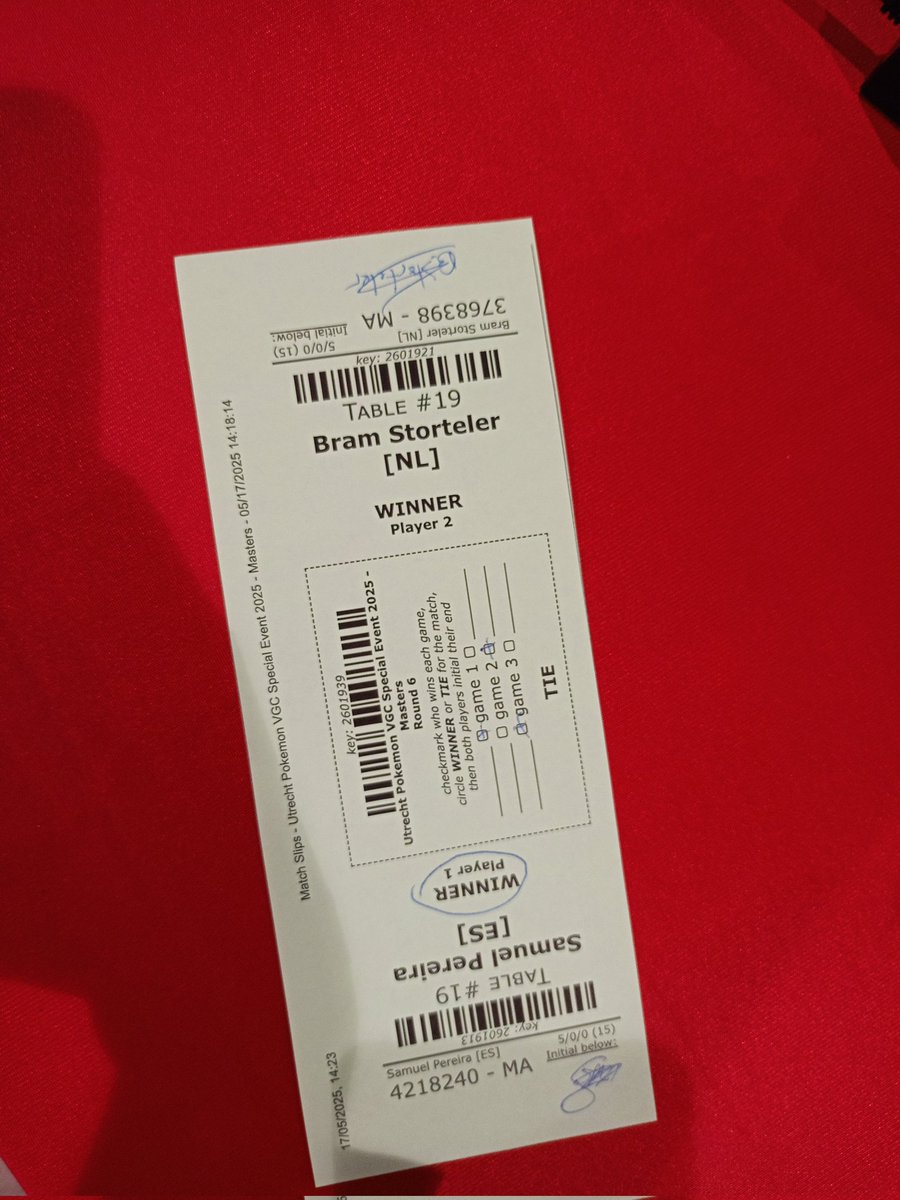 6-0!!! Día 2 , venía con el objetivo de hacer 4-4 y sacar cps para el travel de laic y sin mucha confianza, a disfrutar las rondas que quedan ahora