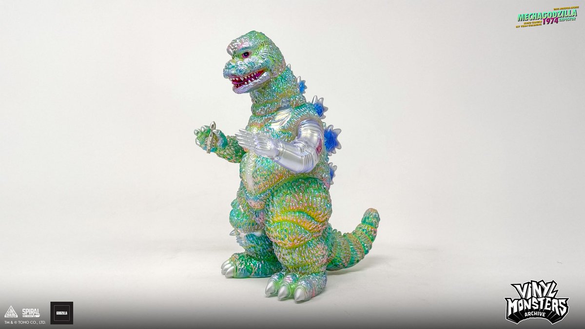 Unleash the power of a true Kaiju legend with this exclusive Mechagodzilla 1974 [Impostor] sofubi by TYGTOY. Crafted from high-quality soft vinyl, this figure captures the fierce and iconic design of the 1974 Mechagodzilla with incredible attention to detail.  
  
What sets this