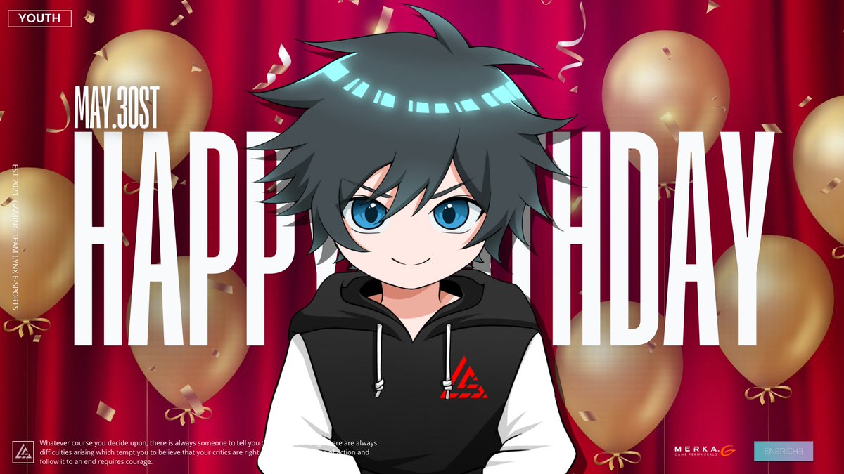 LYNX YOUTH (@lynx_youth) on Twitter photo ✨🎂HAPPY BIRTHDAY🎂✨
KAIMINA選手(<a href="/kaiminakun0530/">LYNX-Y KAIMINA</a> )
選手部門の
KAIMINA選手が誕生日を迎えました🎈
競技デビューまであと1年!!
U12スクリムでの活躍にご注目🔥
#HBD
#LYNXYOUTH ✨🎂HAPPY BIRTHDAY🎂✨
KAIMINA選手(<a href="/kaiminakun0530/">LYNX-Y KAIMINA</a> )
選手部門の
KAIMINA選手が誕生日を迎えました🎈
競技デビューまであと1年!!
U12スクリムでの活躍にご注目🔥
#HBD
#LYNXYOUTH