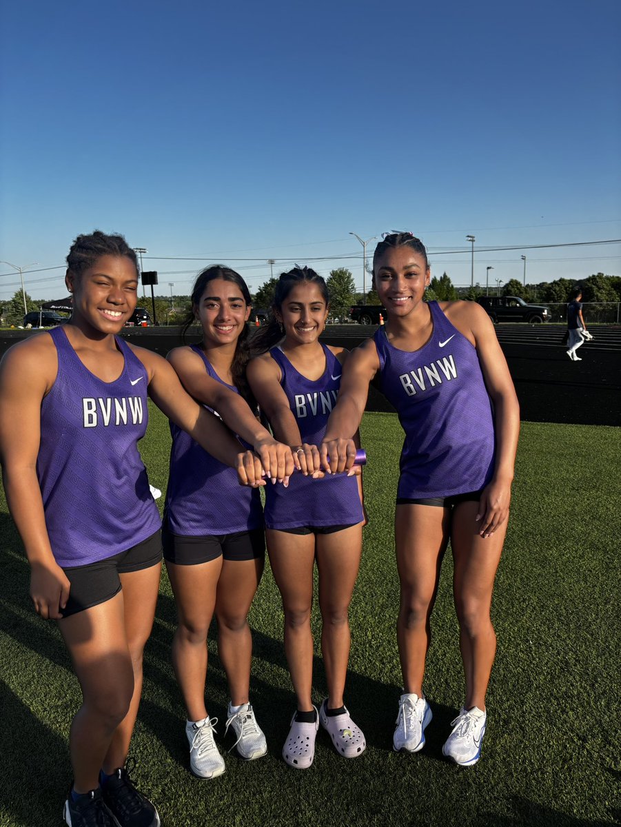 edwardt43's tweet photo. Congratulations on breaking BVNW 4x100m record. https://t.co/7yECDgY8Mk