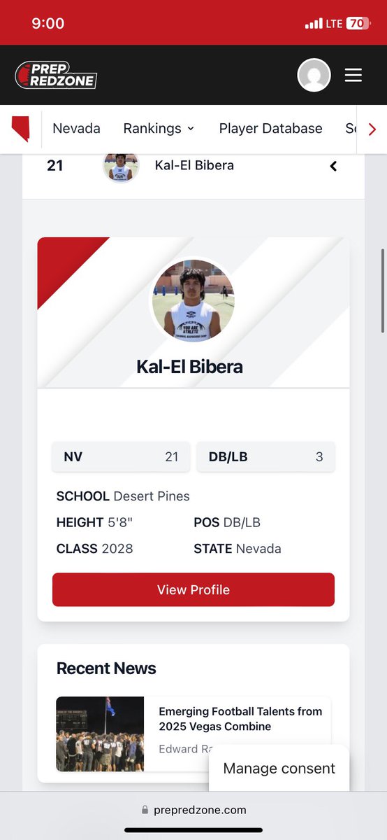 kal-el bibera (@kalel4kk) on Twitter photo Blessed to be named #3 28' NV DB by <a href="/PrepRedzoneNV/">Prep Redzone Nevada</a> . #FindAWay #AGTG
<a href="/Gbuckz4/">Gio Fauolo 💰</a> <a href="/CoachWest100/">Coach West 🏈</a> <a href="/RealEdRankin/">E. Rankin</a> <a href="/Coach_AFlores/">Jose Flores</a> Blessed to be named #3 28' NV DB by <a href="/PrepRedzoneNV/">Prep Redzone Nevada</a> . #FindAWay #AGTG
<a href="/Gbuckz4/">Gio Fauolo 💰</a> <a href="/CoachWest100/">Coach West 🏈</a> <a href="/RealEdRankin/">E. Rankin</a> <a href="/Coach_AFlores/">Jose Flores</a>