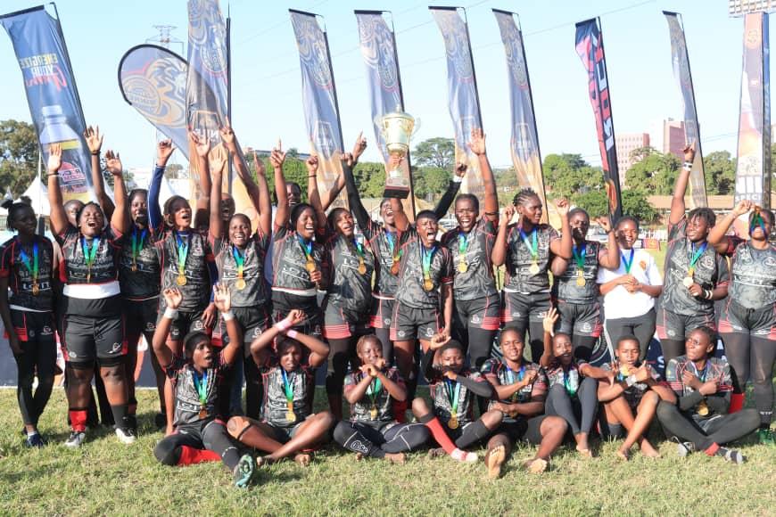 BlackPearlsRFC's tweet photo. Pardon us. The admins have over celebrated so can't type! 🫠 We've taken over for now to make only this post. Normal services will resume tomorrow. 

CHAMPIONS! 🏆
FOUR-PEAT! 4️⃣

Thanks to our fans &amp; well wishers who have kept us going. 🥰

#BlackPearlsStrong 🖤❤️
#WeAreInCharge https://t.co/nZXYknP8V5