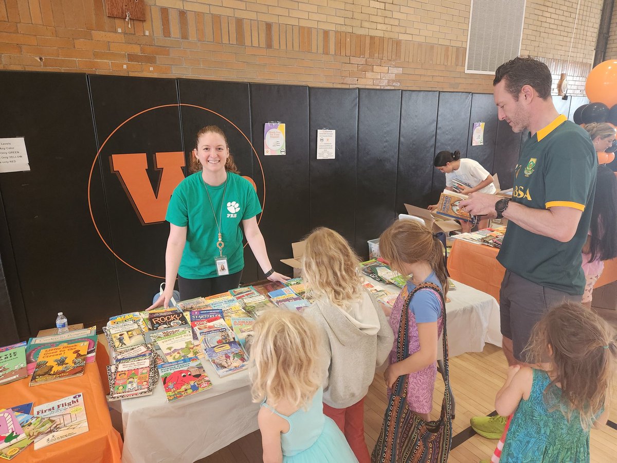 Successful morning at the annual book drive for my school district! So many books 😍