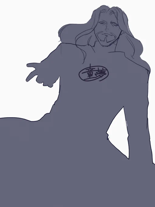 習作落書きというかちょっと線画省きの遊びをしていた。 