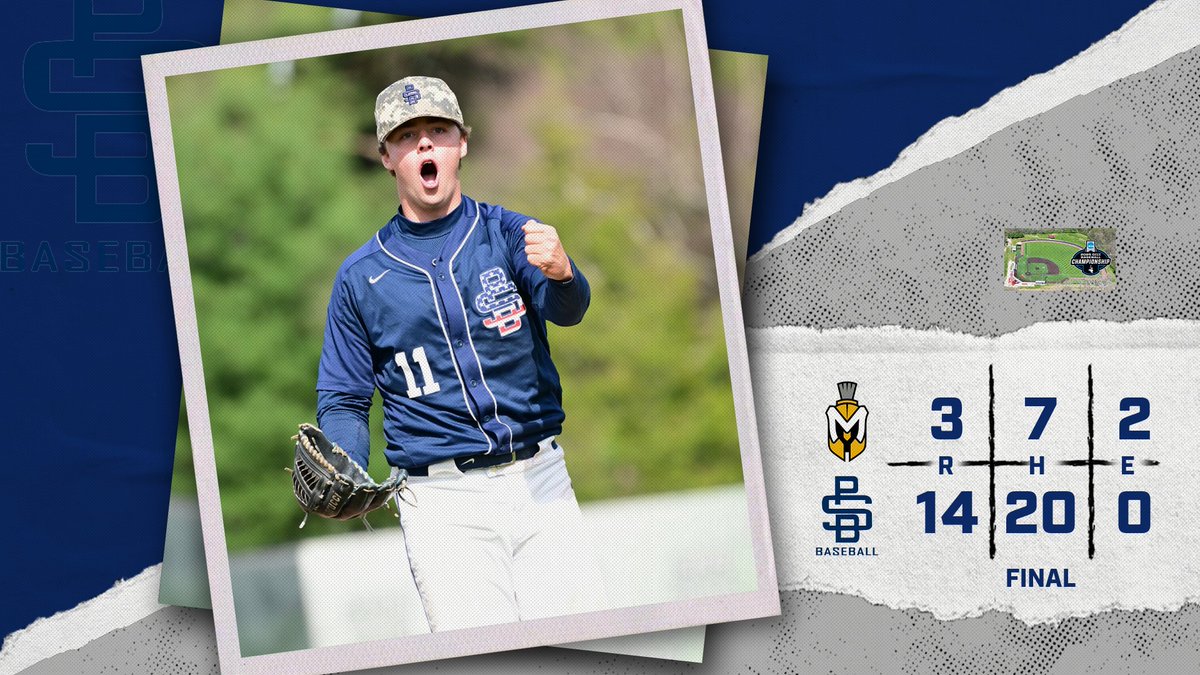 14 runs on 20 hits ... <a href="/BehrendBaseball/">Behrend Baseball</a> is not done yet💥