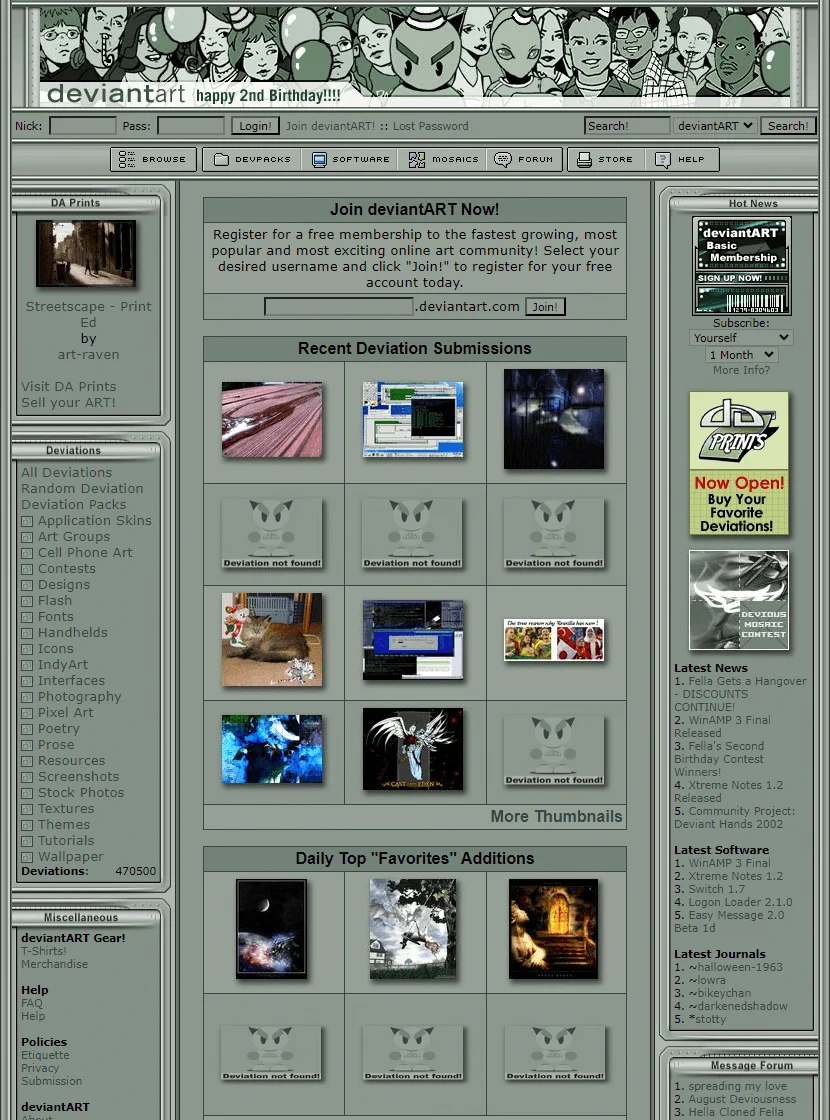 #WebDesignHistory - Search / X
