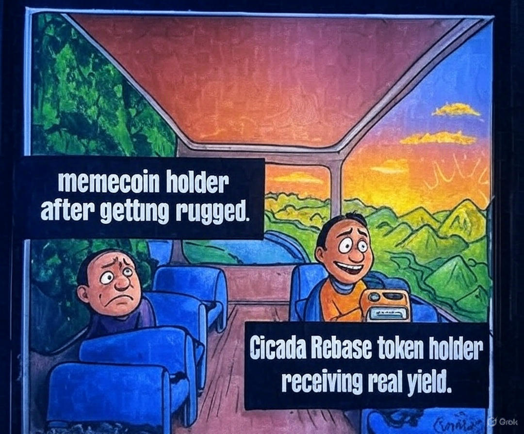 So, <a href="/CicadaFinance/">Cicada</a> Rebase tokens are the new criterion for being happy?. 😁