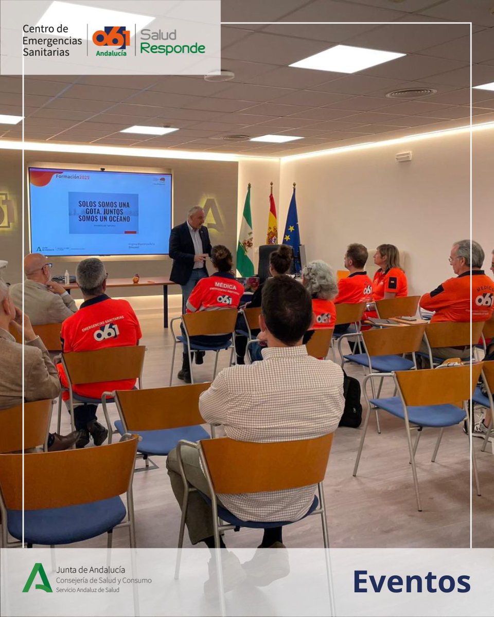 #Eventos | El pasado 9 de mayo visitamos el Servicio Provincial del #CES061 Córdoba, con Antonio Mantero y su equipo al frente 🤝