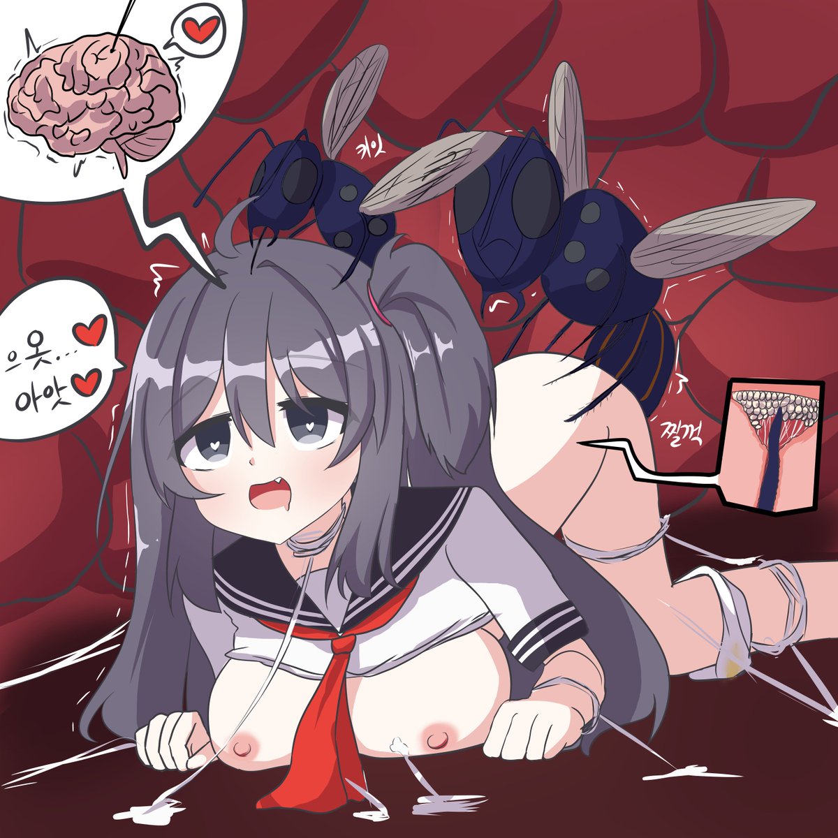 skmzcr_normal's tweet photo. 🧠♥️🐝 https://t.co/yu2oMom9ou