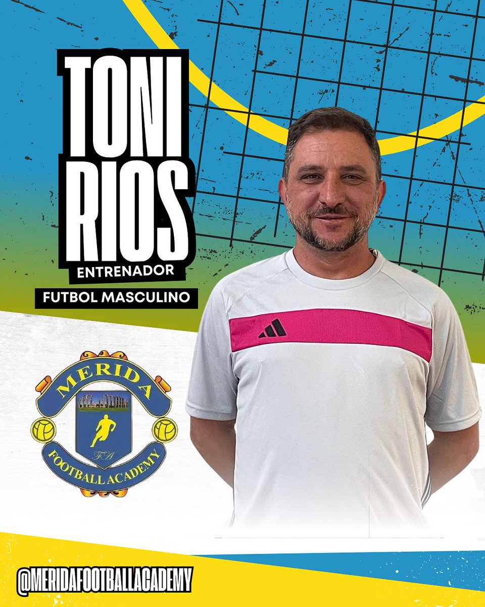 ✅ OFICIAL | 

🤝🏾 Toni Rios se une a la familia y será entrenador de nuestro club para la temporada 25-26. 

💪🏽 ¡Bienvenido a tu nueva casa! 

#YoMeUno #MFA 🔵🟡
