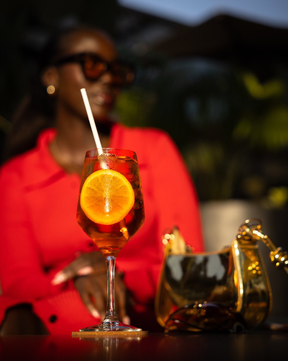 rua_kigali's tweet photo. golden hour calls for an aperol spritz and good vibes only! https://t.co/hM3LPs4FeA
