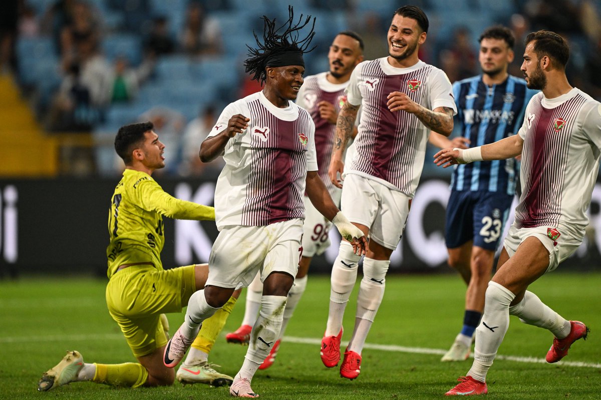 bcfutboll's tweet photo. MS | Adana Demirspor 0-5 Hatayspor
⚽ 10' Boutobba
⚽ 26' Okoronkwo
⚽ 38' Okoronkwo
⚽ 56' Fernandes (P)
⚽ 61' Boutobba #ADSvHTY https://t.co/Nf2az1HX9E