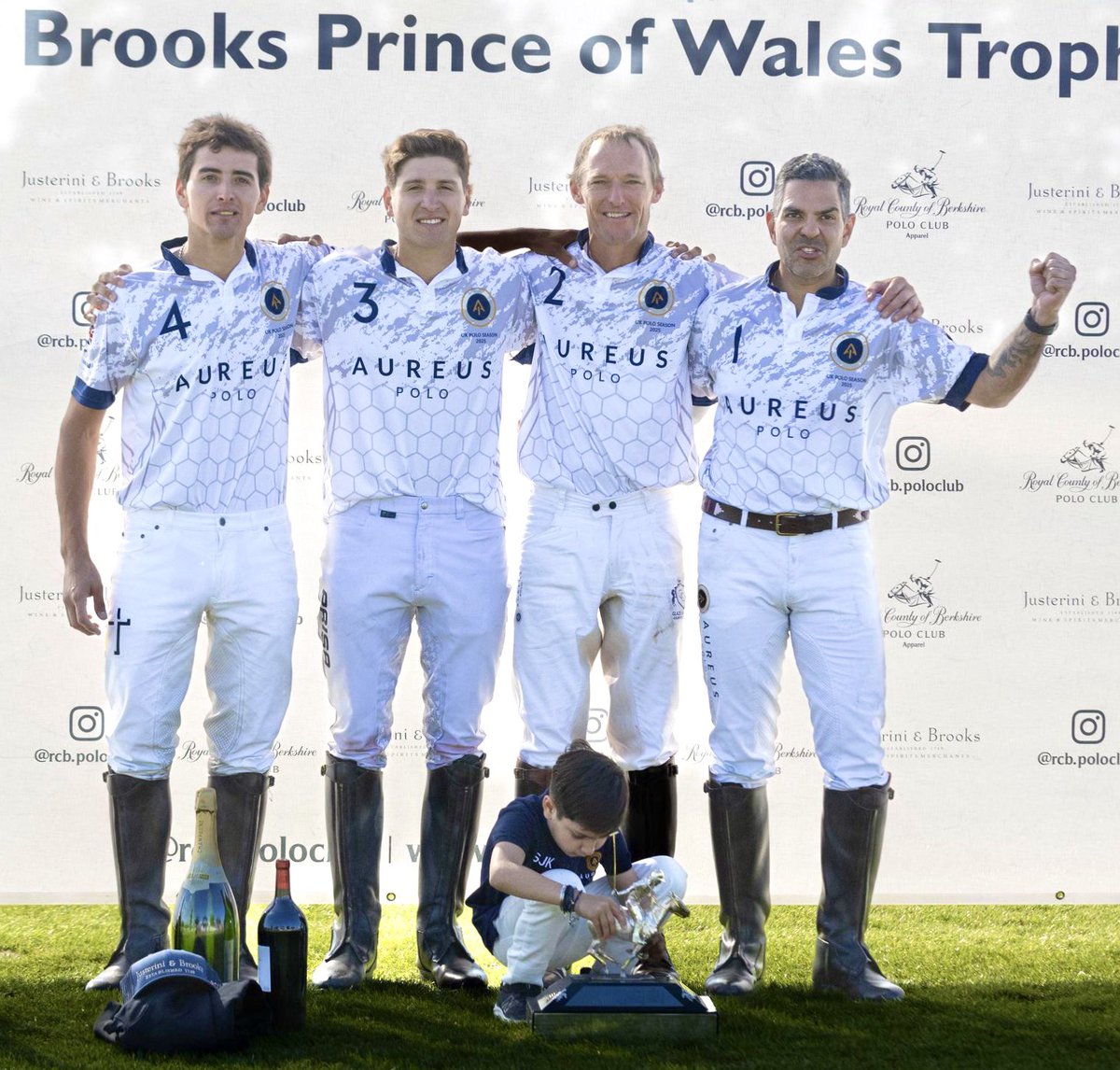 sunjaykapur's tweet photo. CHAMPIONS 🎉

Thrilled to share that Aureus Polo has won the prestigious Prince of Wales Trophy! 🏆 

We defeated Calatagan team by 11–8 goals in a fiercely contested final. Congratulations to the entire squad on a well-earned victory! #AureusPolo