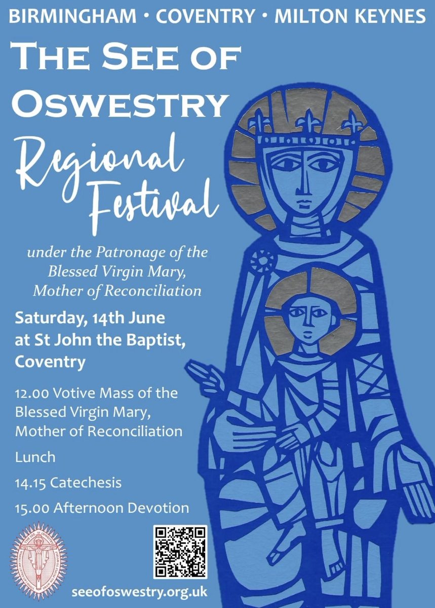 See of Oswestry Vicar-General (@churcheshealthy) on Twitter photo Another Regional Festival is coming next month. Join us in Coventry! <a href="/CofE_Cov/">Diocese of Coventry</a> #OswestryFamily Another Regional Festival is coming next month. Join us in Coventry! <a href="/CofE_Cov/">Diocese of Coventry</a> #OswestryFamily