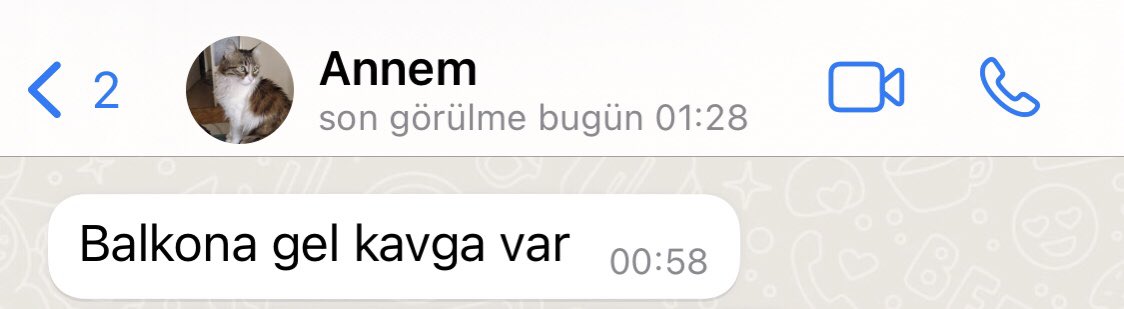 Bazı mesajlar vardır iki elin kanda da olsa koşarsın